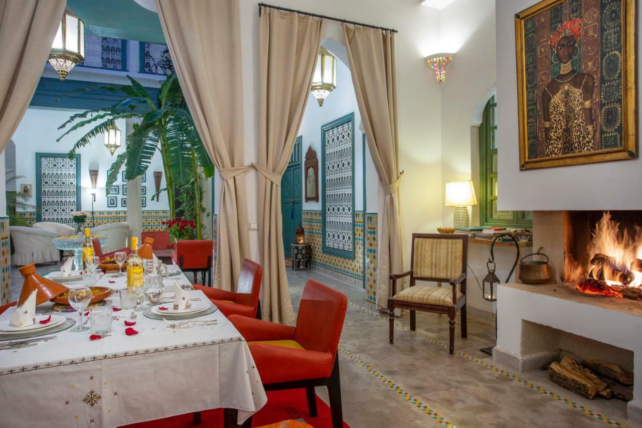 Riad Azahar Marrakesh Bagian luar foto